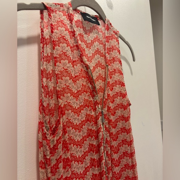 THE KOOPLES 100% Silk Tank, Front 1/2 Zip, Size XS, Barely Worn, Excellent Cond - Picture 4 of 14